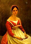 camille corot portratt av madame legois Spain oil painting artist
